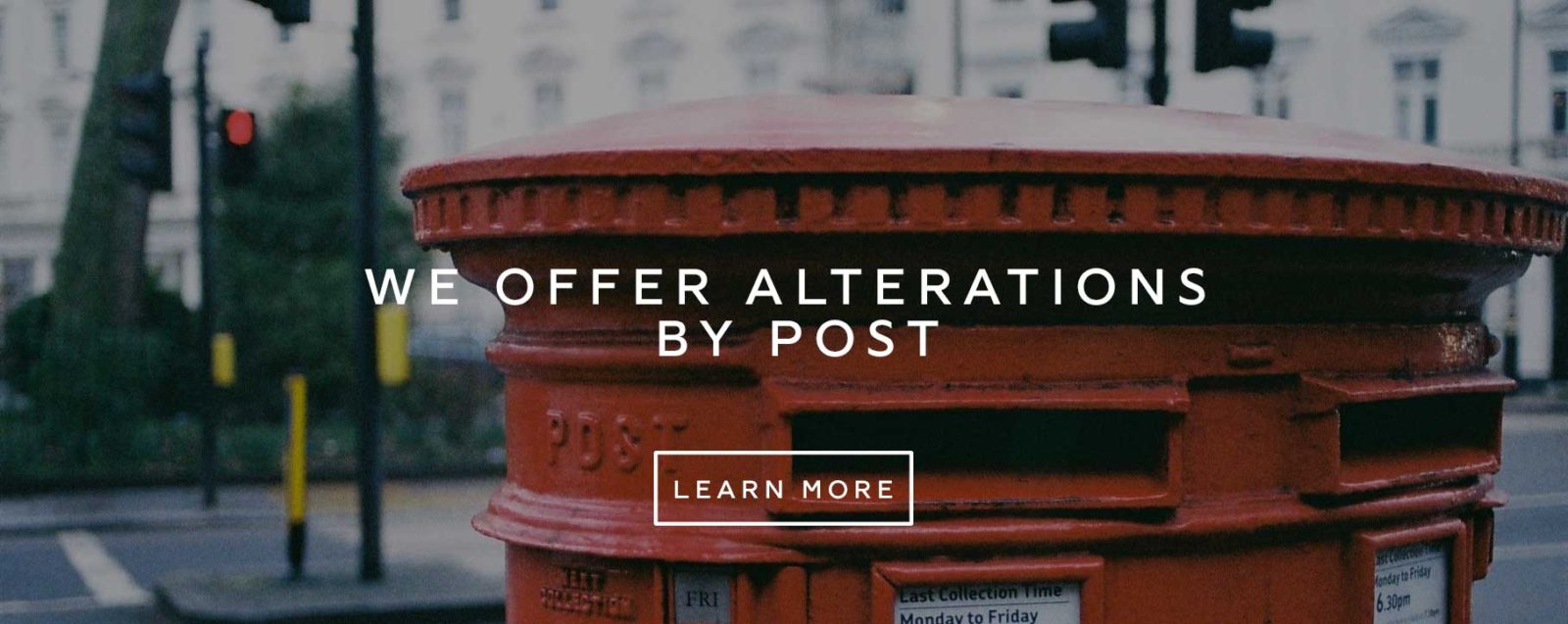 Alterations Service By Post